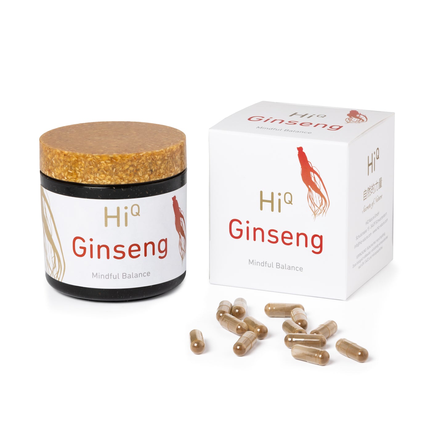 Neue Produktion: HiQ Ginseng 100 Kps Gehirnkur für 3 Monate - jetzt sparen!